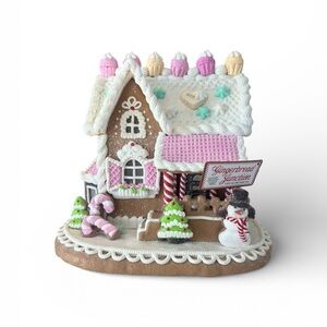 Kurt Adler 9-Inch Gingerbread House with LED Lights